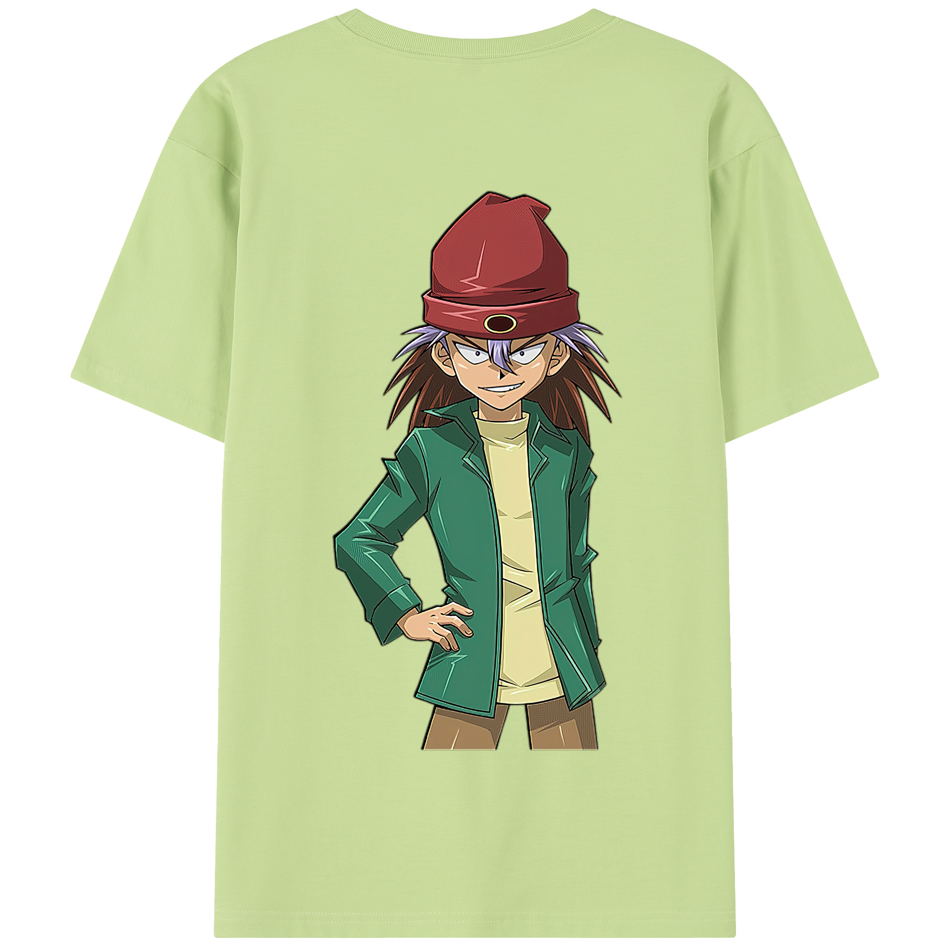 （画像用） 遊☆戯☆王 Yu-Gi-Oh! 綿100％半袖Tシャツ（背面プリント）